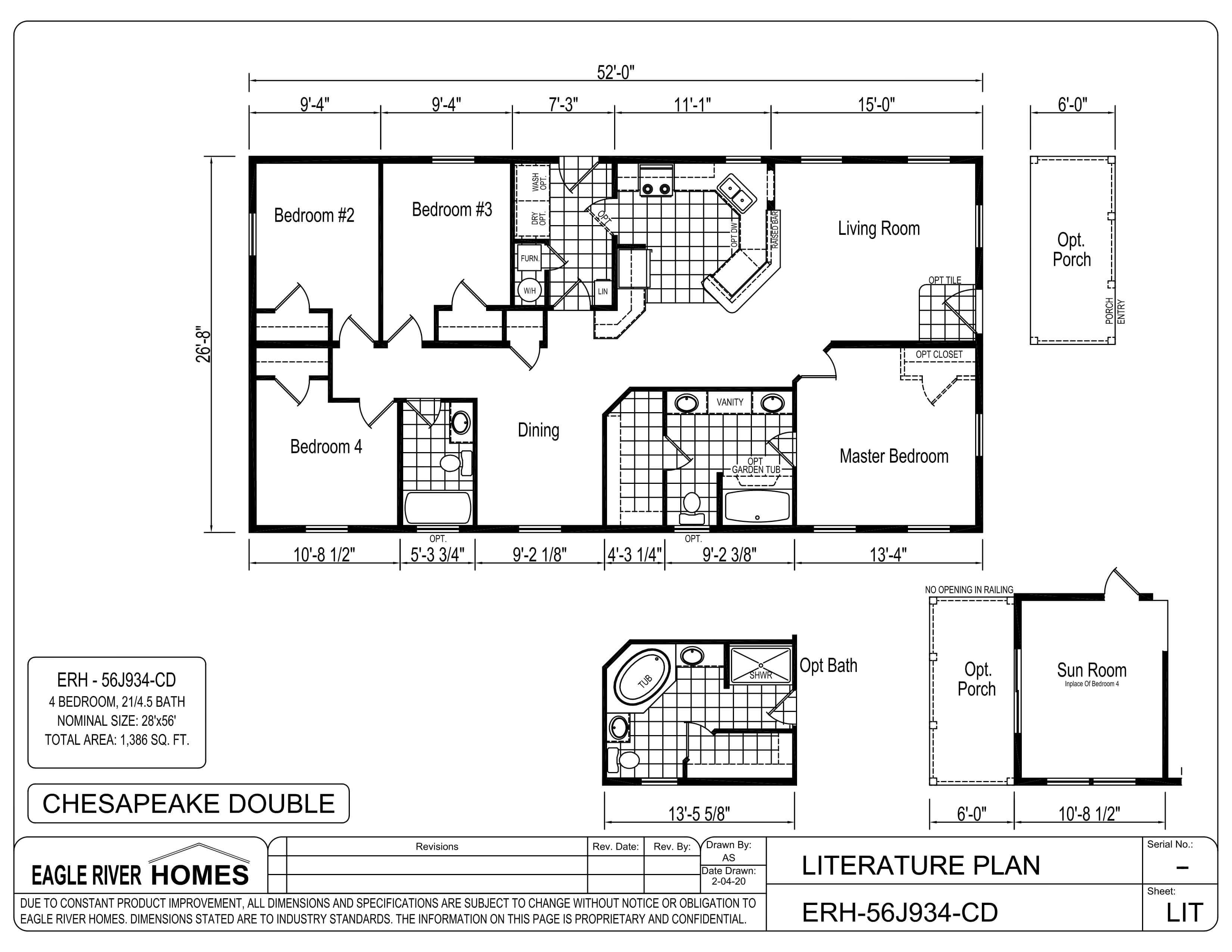 Eagle River Homes' Floor Plan Chooser